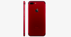 新款红色iphone7素材