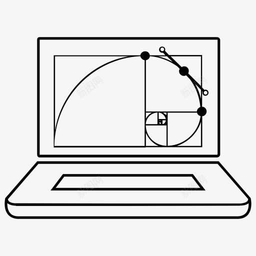 电脑类黄金比例笔记本电脑技术技png免抠素材_88icon https://88icon.com Computer golden laptop ration technology 技术 电脑类 笔记本电脑 黄金分割 黄金分割线 黄金比例