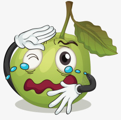 流泪的苹果素材