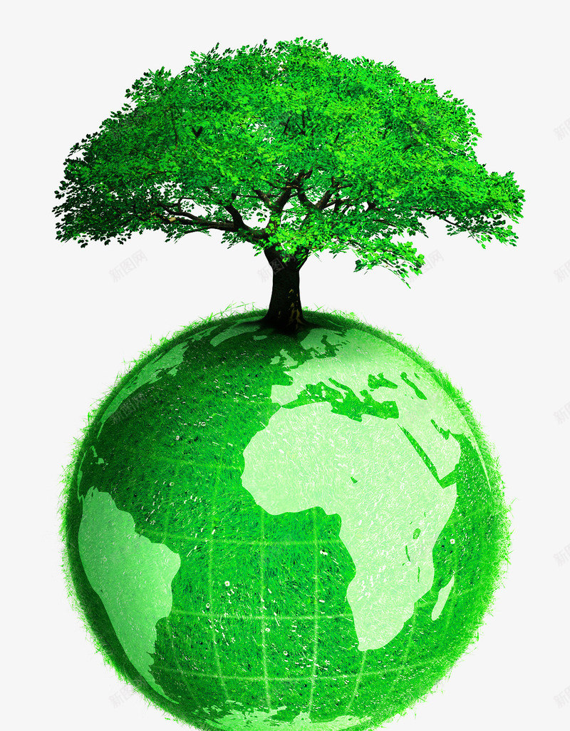 地球上的桉树png免抠素材_88icon https://88icon.com 地球 大地 树木 桉树 植物 环保 绿色