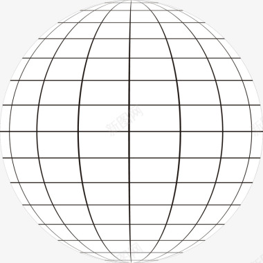 地球线条图标图标