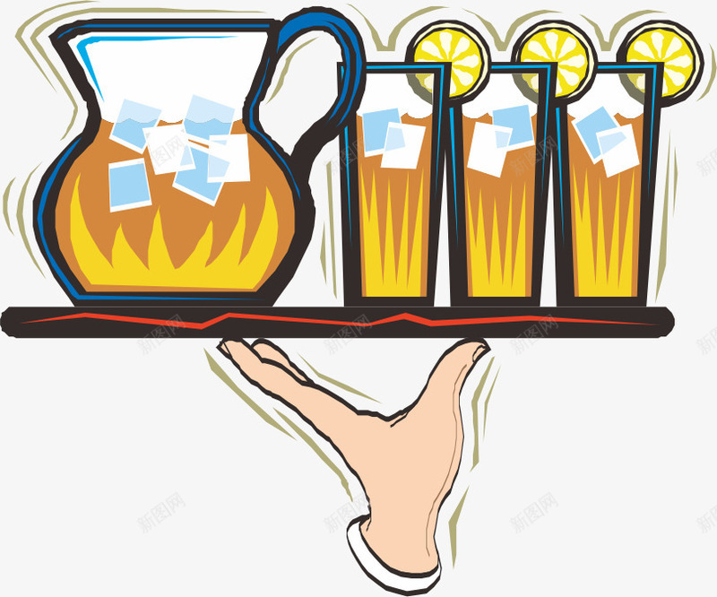 加冰啤酒矢量图eps免抠素材_88icon https://88icon.com 加冰啤酒 啤酒 端酒 饮料 矢量图