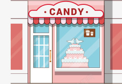 candy糖果店矢量图高清图片