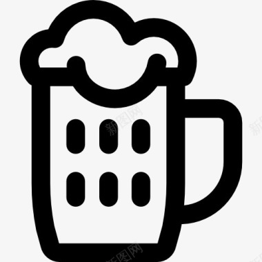 啤酒音乐节啤酒图标图标