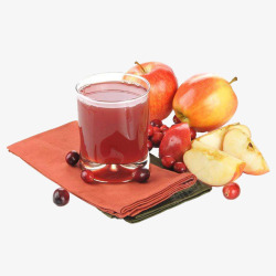静态苹果静物苹果蔓越莓果汁高清图片