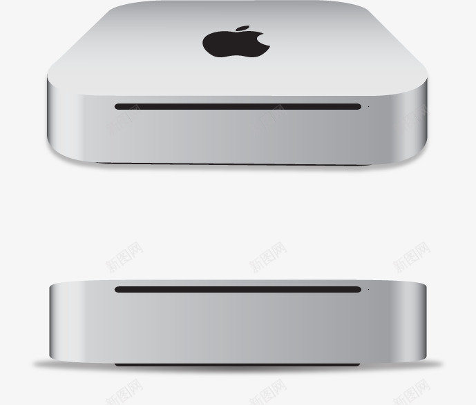 苹果产品双硬盘png免抠素材_88icon https://88icon.com 电子产品 硬盘 苹果 苹果产品