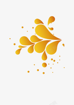 喷溅的油漆效果素材