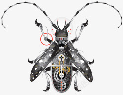 创意昆虫创新机械昆虫高清图片