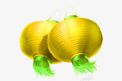 金色灯笼素材