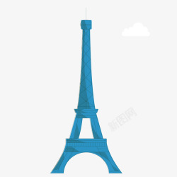 法国旅游景点世界旅游海报法国旅游矢量图高清图片