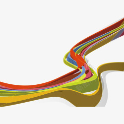 曲线和波浪线矢量图素材