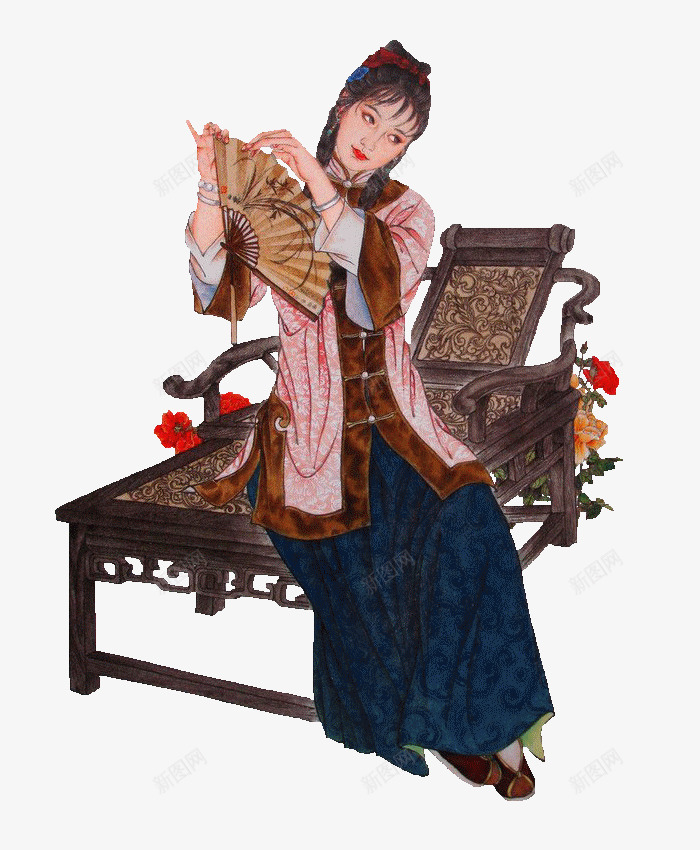 中国古代女子png免抠素材_88icon https://88icon.com 中国风 传统 古代 女性