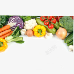 边框食品蔬菜边框高清图片