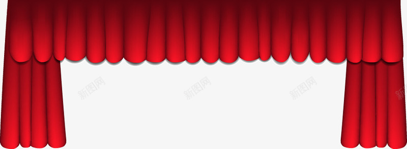 舞台红色精美幕布png免抠素材_88icon https://88icon.com 幕布 精美 红色 舞台
