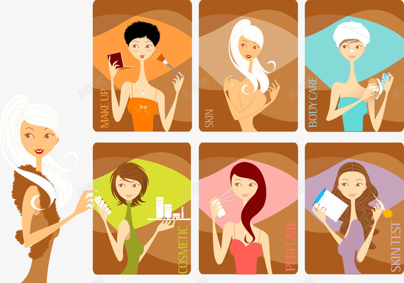 不同的城市女性png免抠素材_88icon https://88icon.com 城市 女性 时尚