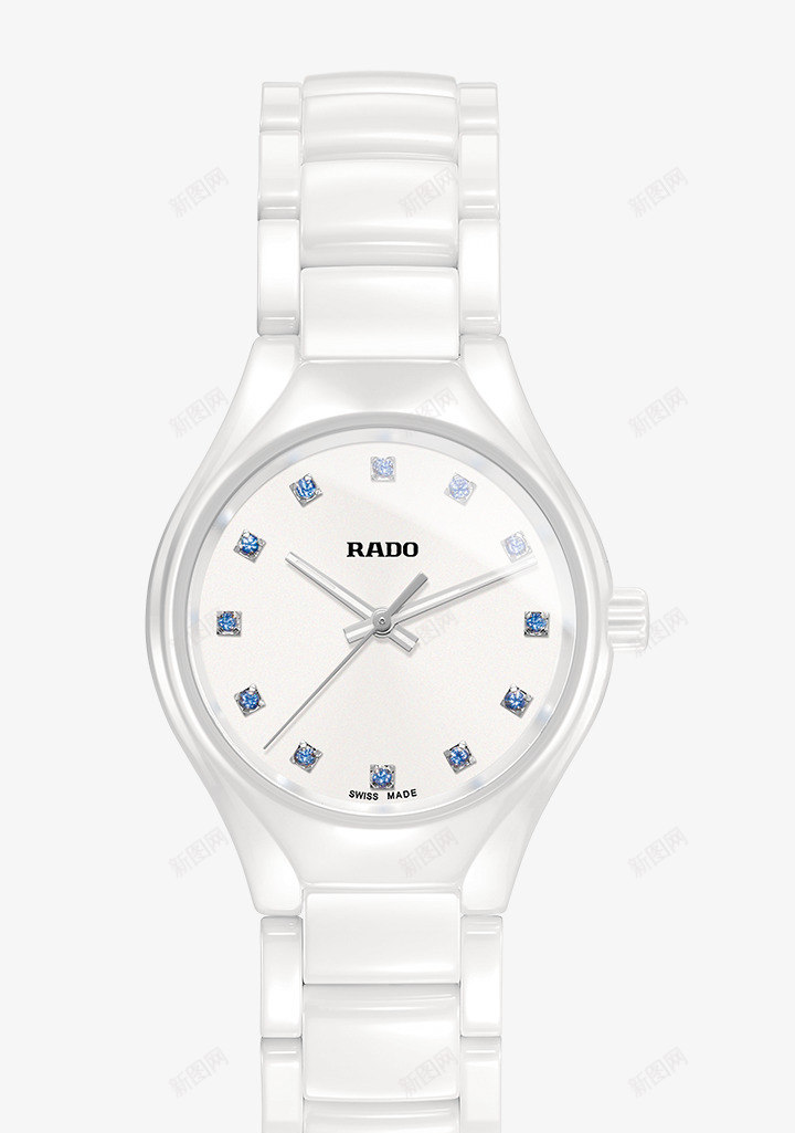 雷达珠光白色腕表手表女表png免抠素材_88icon https://88icon.com RADO 产品实物 女士手表 手表 机械表 腕表 表 雷达