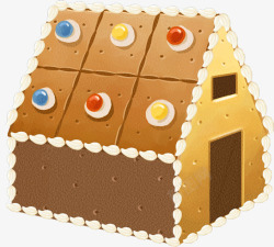 糖果小房子创意糖果质感小房子高清图片