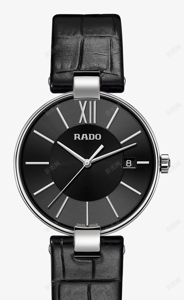 雷达黑色腕表男表手表png免抠素材_88icon https://88icon.com RADO 产品实物 手表 机械男表 机械表 男士手表 男表 腕表 雷达