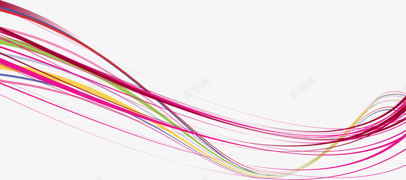 红色线条曲线png免抠素材_88icon https://88icon.com 免抠PNG 曲线 红色 纹理 线条 装饰图案