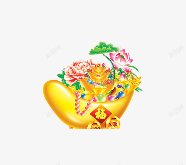 金元宝png免抠素材_88icon https://88icon.com 金元宝 金字 黄金