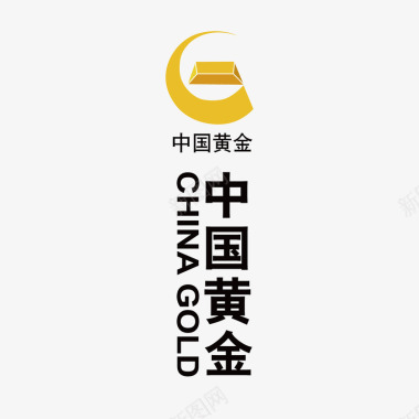 金色中国黄金logo标志矢量图图标图标