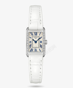 白色浪琴表腕表手表女士手表素材