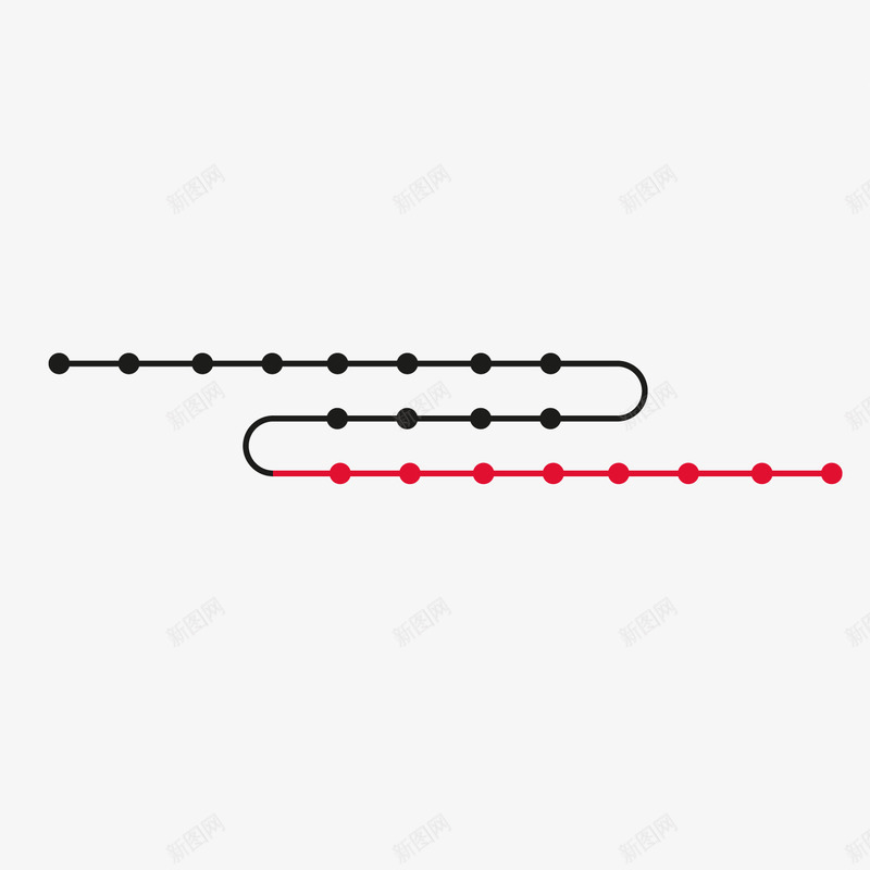 蛇形线曲线线型图png免抠素材_88icon https://88icon.com 曲线 线型图 蛇形线