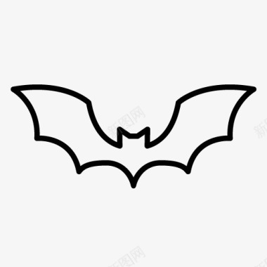 蝙蝠琴简笔蝙蝠图标图标