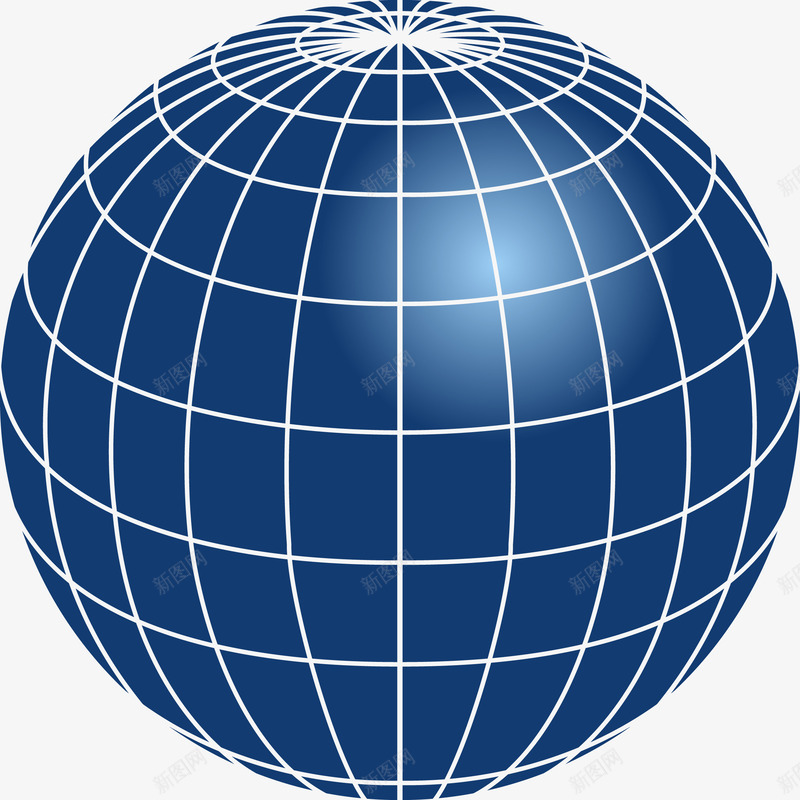 卡通蓝色立体地球图png免抠素材_88icon https://88icon.com 卡通地球 地球 地球仪 地球图 手绘地球 点 点线地球 球 球体 矢量地球 线