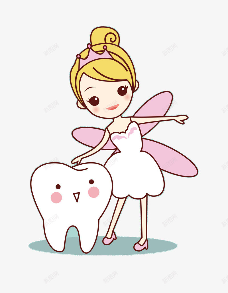 漂亮女孩和牙齿简图png免抠素材_88icon https://88icon.com 卡通 可爱的 婚纱 漂亮女孩 牙齿 简图 翅膀