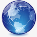高端地球浏览器地球全球全球国际互联网网图标图标