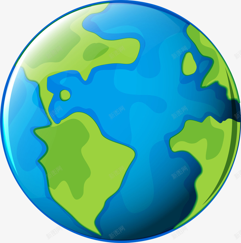 世界环境日美丽地球png免抠素材_88icon https://88icon.com 世界环境日 保护地球 保护环境 绿色大洲 美丽地球 蓝色地球