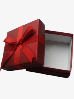 红色婚庆礼盒素材