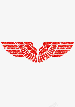 徽章符号鹰的翅膀高清图片