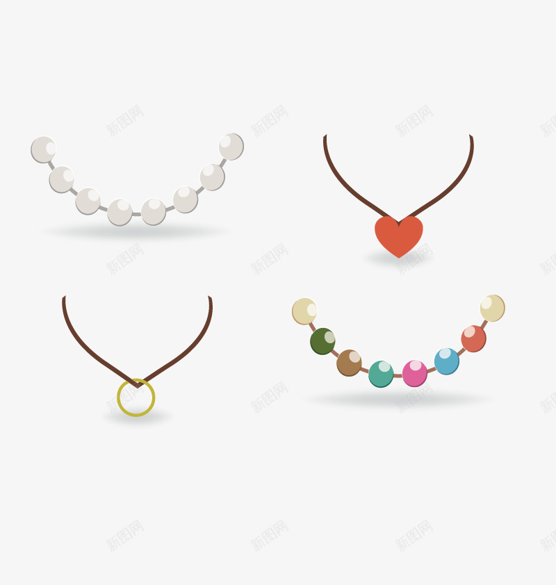 珍珠项链png免抠素材_88icon https://88icon.com 女性 配饰 高清