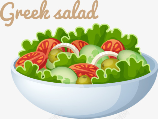 减肥蔬菜沙拉餐饮图标图标