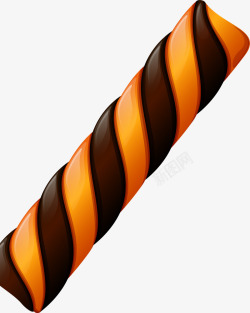 黄色巧克力棒素材