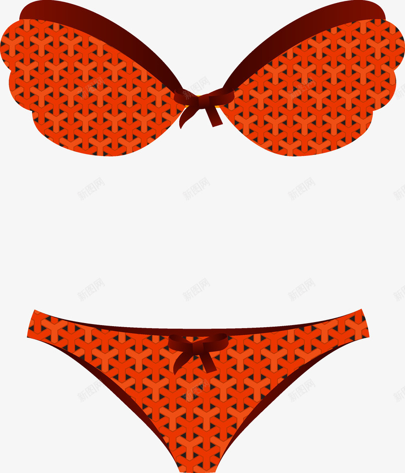 女性内衣矢量图ai免抠素材_88icon https://88icon.com 内衣 内裤 女性 胸罩 矢量图