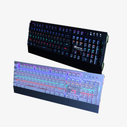 RGB机械键盘背光炫光机械键盘免费高清图片
