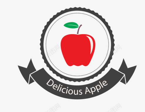 红苹果图标图标