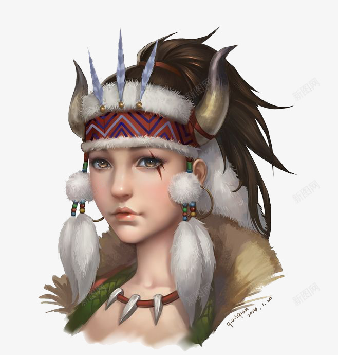 原始部落的女性装扮png免抠素材_88icon https://88icon.com 原始部落 女性 扁平风格 插画