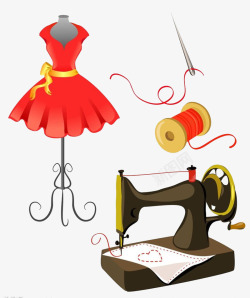 做衣服服装制作缝纫高清图片