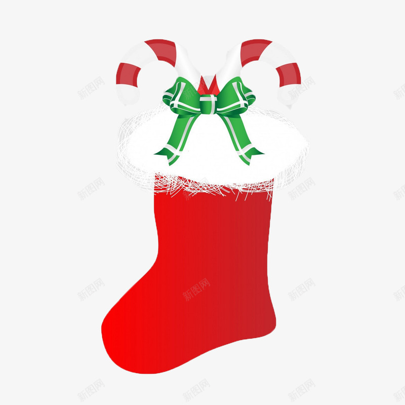 圣诞袜里的糖果png免抠素材_88icon https://88icon.com 圣诞糖果 圣诞节 圣诞袜 圣诞袜里的糖果