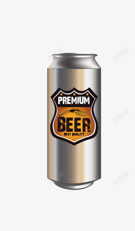 拉一罐啤酒png免抠素材_88icon https://88icon.com 包装设计 啤酒 易拉罐 饮料