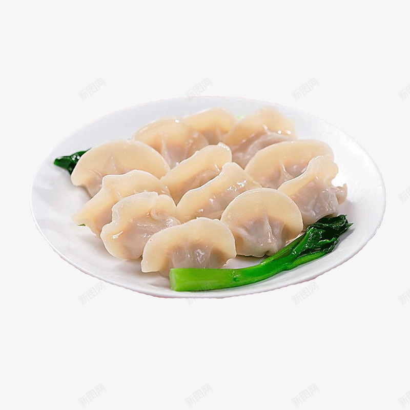 白色美味水饺食物元素png免抠素材_88icon https://88icon.com 平面 水饺 白色 盘子 绿色蔬菜 美味 面食