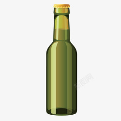 棕绿色酒瓶棕绿色啤酒瓶高清图片