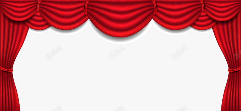 舞台红色精美幕布png免抠素材_88icon https://88icon.com 幕布 精美 红色 舞台