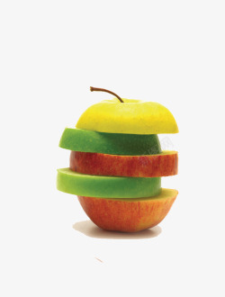 苹果橘子梨子创意素材