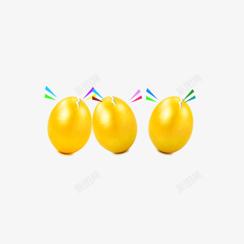 金色的蛋png免抠素材_88icon https://88icon.com 破壳金蛋 砸金蛋 金色的蛋 黄金蛋