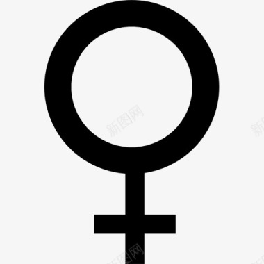 女性符号女性别符号标志图标图标